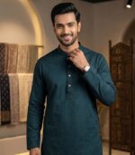 Premium Dark Teal Panjabi