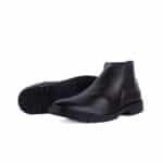 Zelt Classic Black Leather Chelsea Boot - Image 2