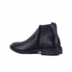 Zelt Classic Black Leather Chelsea Boot - Image 3