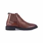 Zelt Classic Black Leather Chelsea Boot