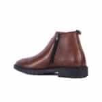 Zelt Classic Black Leather Chelsea Boot - Image 3