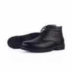 Monster Lace-Up Grained Boot Wolverine Sole - Image 2