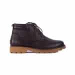 Monster Lace-Up Grained Boot Wolverine Sole
