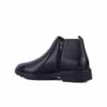 Urban Biker Buckle Strap Leather Chelsea Boot - Image 2