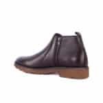 Urban Biker Buckle Strap Leather Chelsea Boot - Image 3