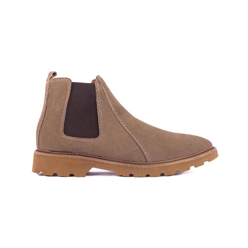 ZBT0218_01 Zelt Handcrafted Suede Chelsea Boot for Men - Image 1